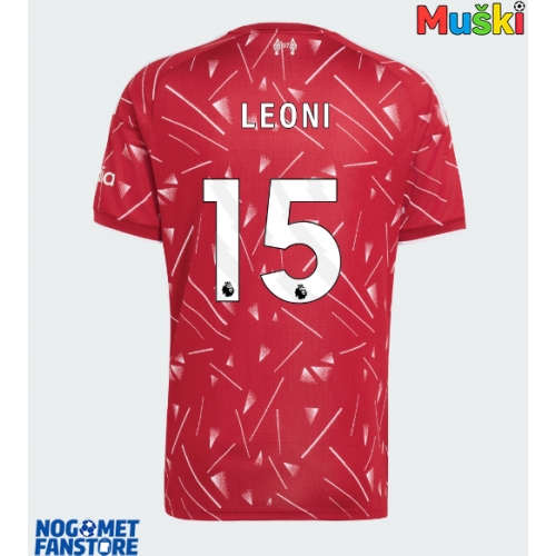 Liverpool Giovanni Leoni #15 Domaci Dres 2026-27 Kratak Rukav